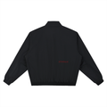 Stand Collar Bomber Jacket "Members Only"