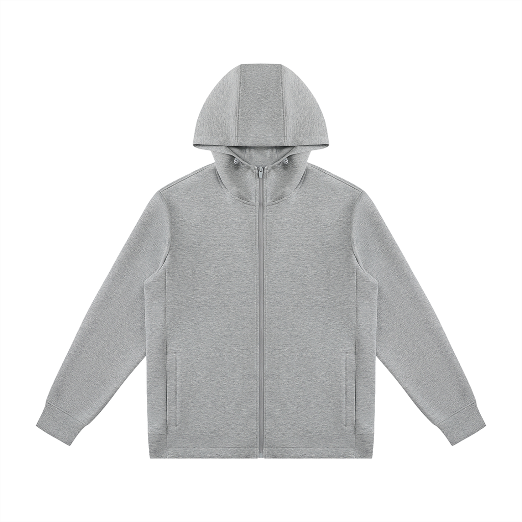 Unisex Regular Fit Full Zip "Tech"Hoodie