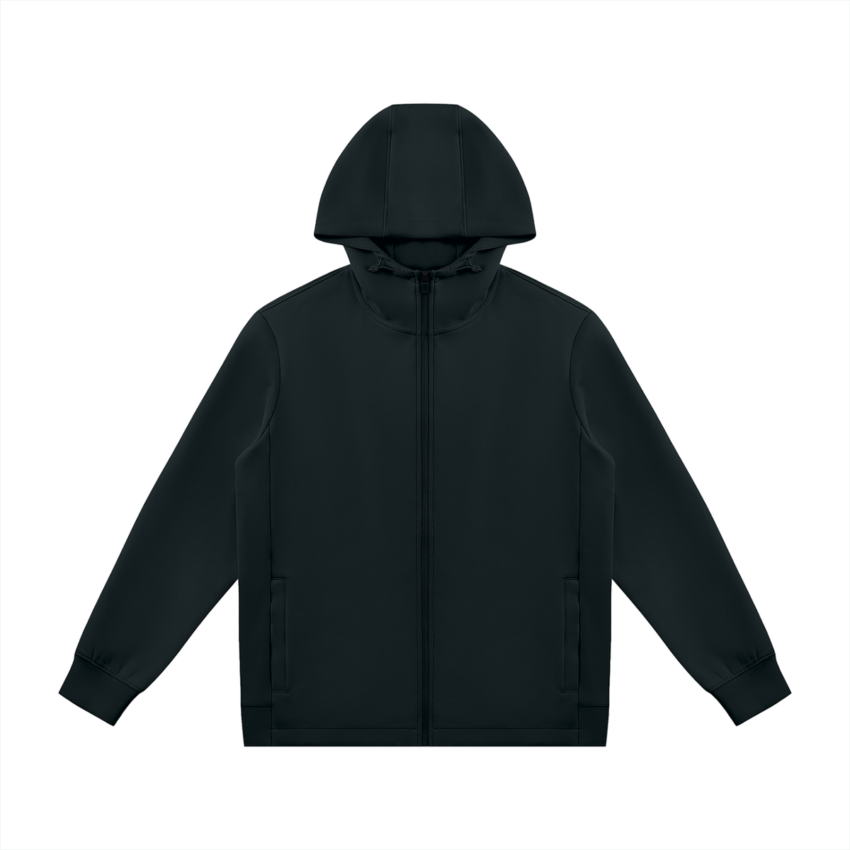 Unisex Regular Fit Full Zip "Tech"Hoodie