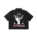 Essential Cropped Polo Shirt