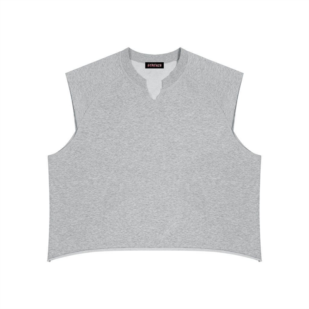 Men’s Boxy Raw Hem Tank Top