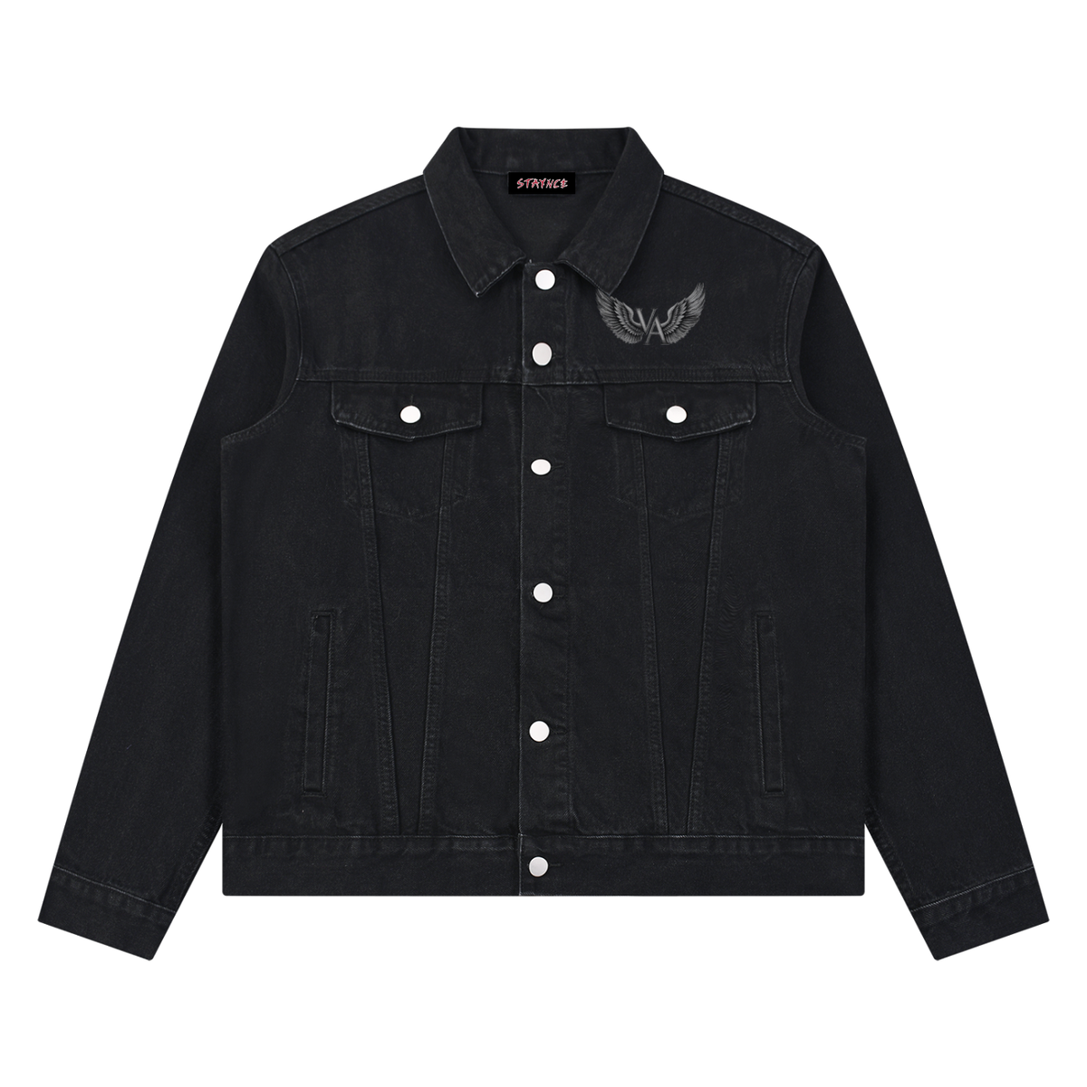 Unisex Vintage Wash Denim Jacket