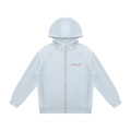 Unisex Raglan Full Zip Hoodie