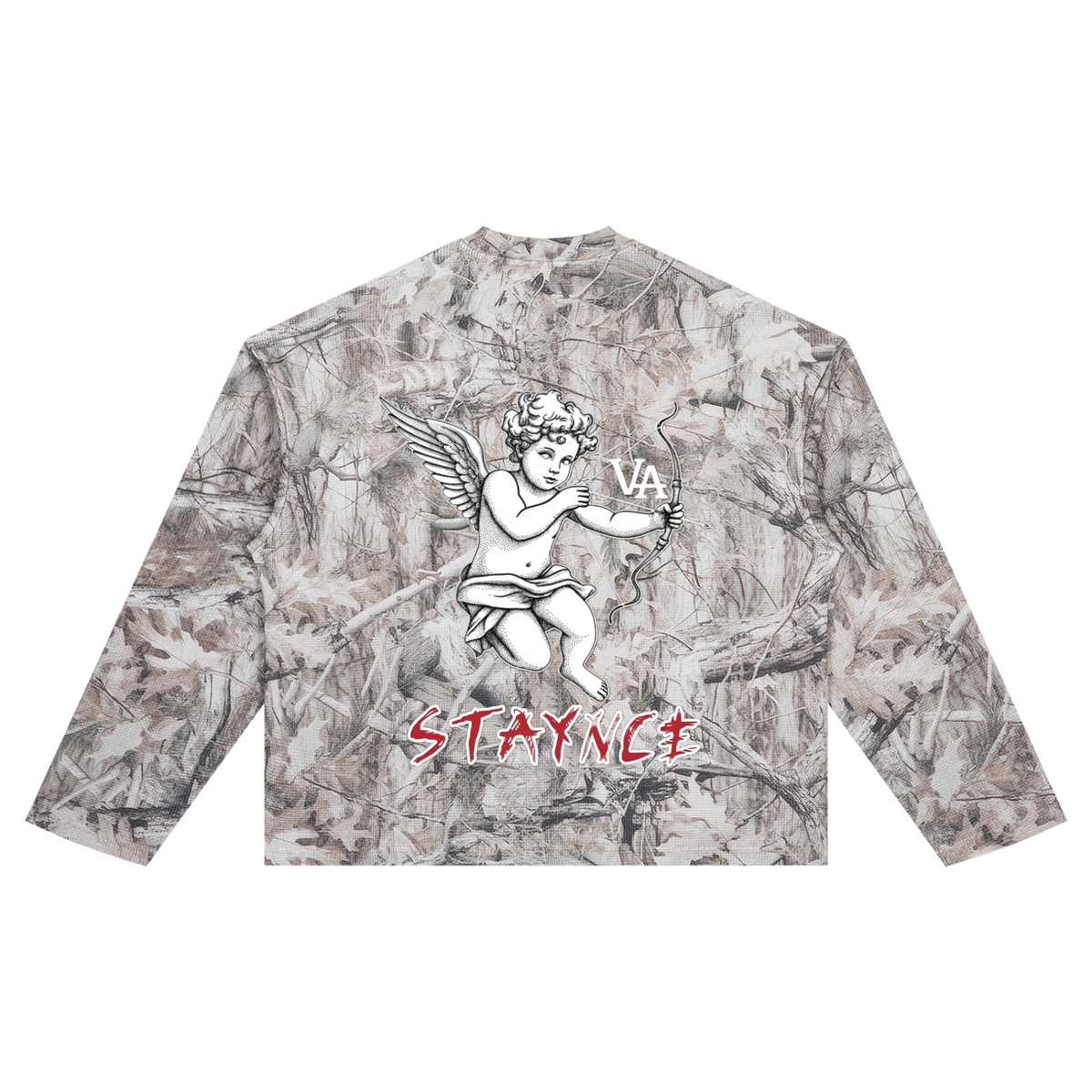 Unisex Tree Camo Waffle T-Shirt