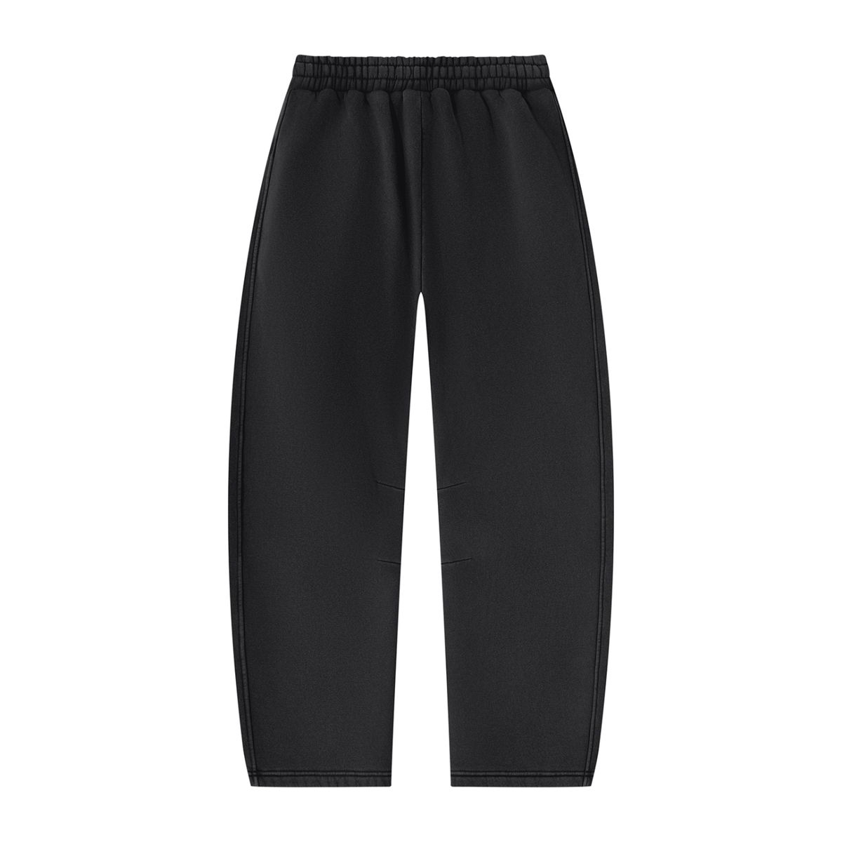 Unisex Vintage Wash Barrel Leg Fleece Sweatpants "Plain Jaine"