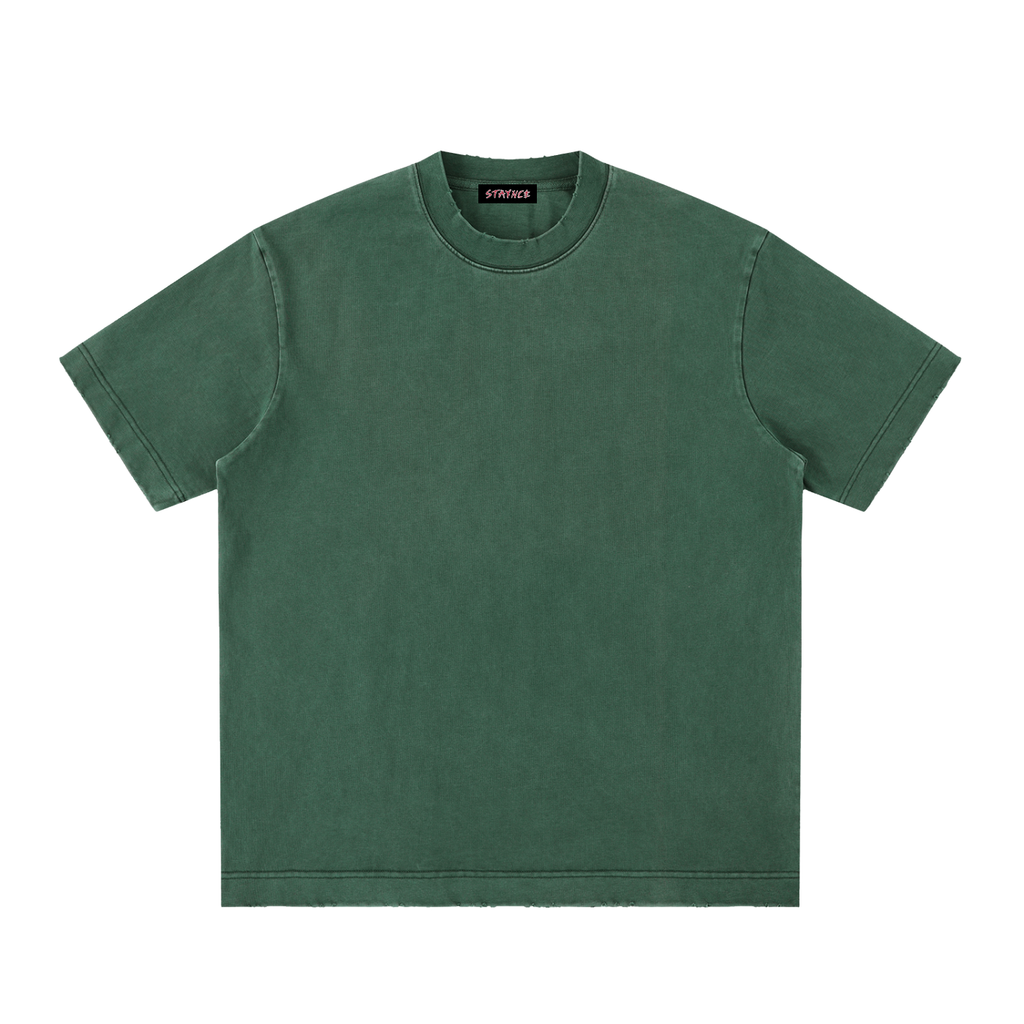 Heavyweight Vintage Washed Frayed T-Shirt