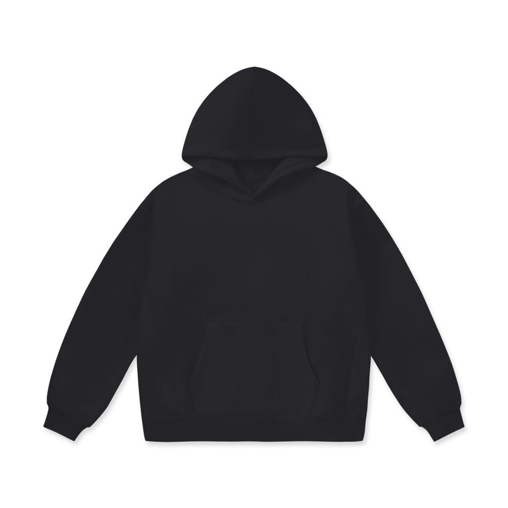 Oversize Heavyweight Thick Fleece Hoodie "Plain Jaine"