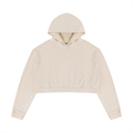 Women’s Mineral Washed Crop Hoodie "Plan Jane? No logo