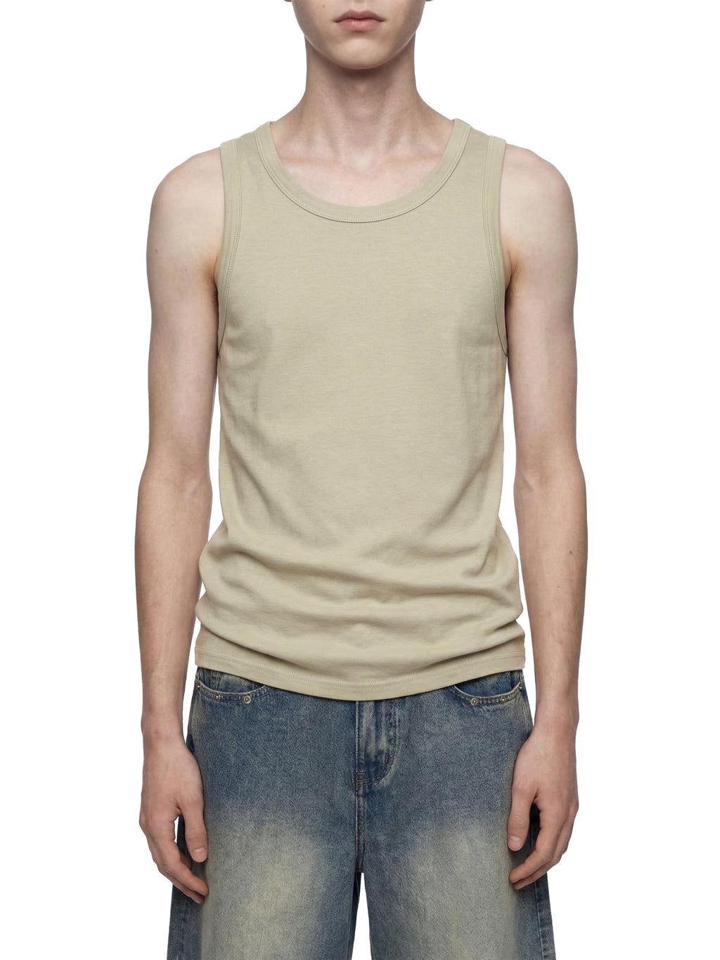Men's Heavyweight Ribbed Tank Top