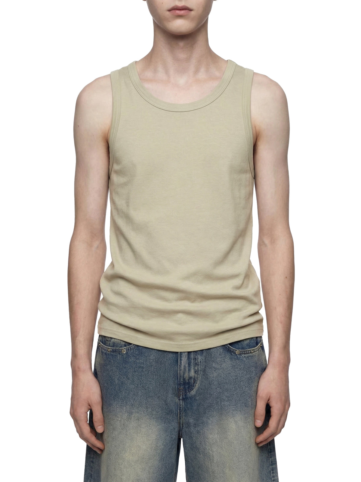 Men's Heavyweight Ribbed Tank Top