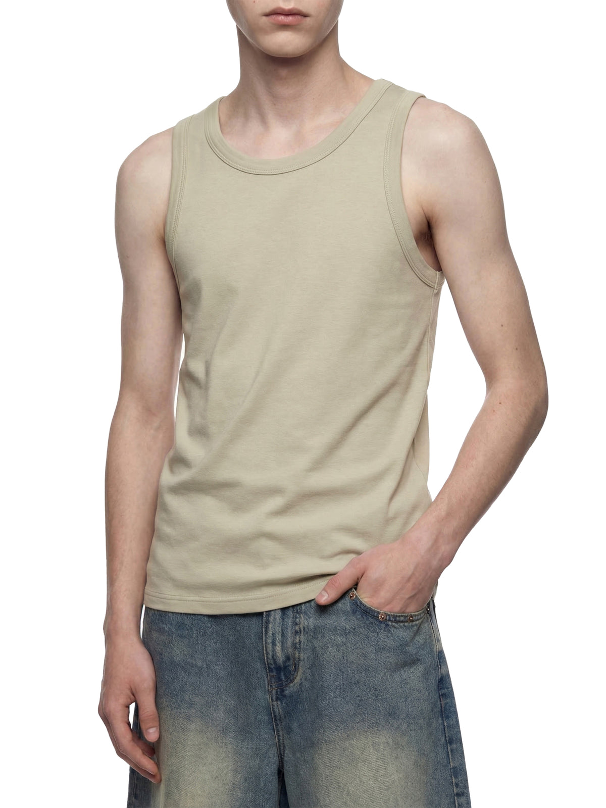 Men's Heavyweight Ribbed Tank Top