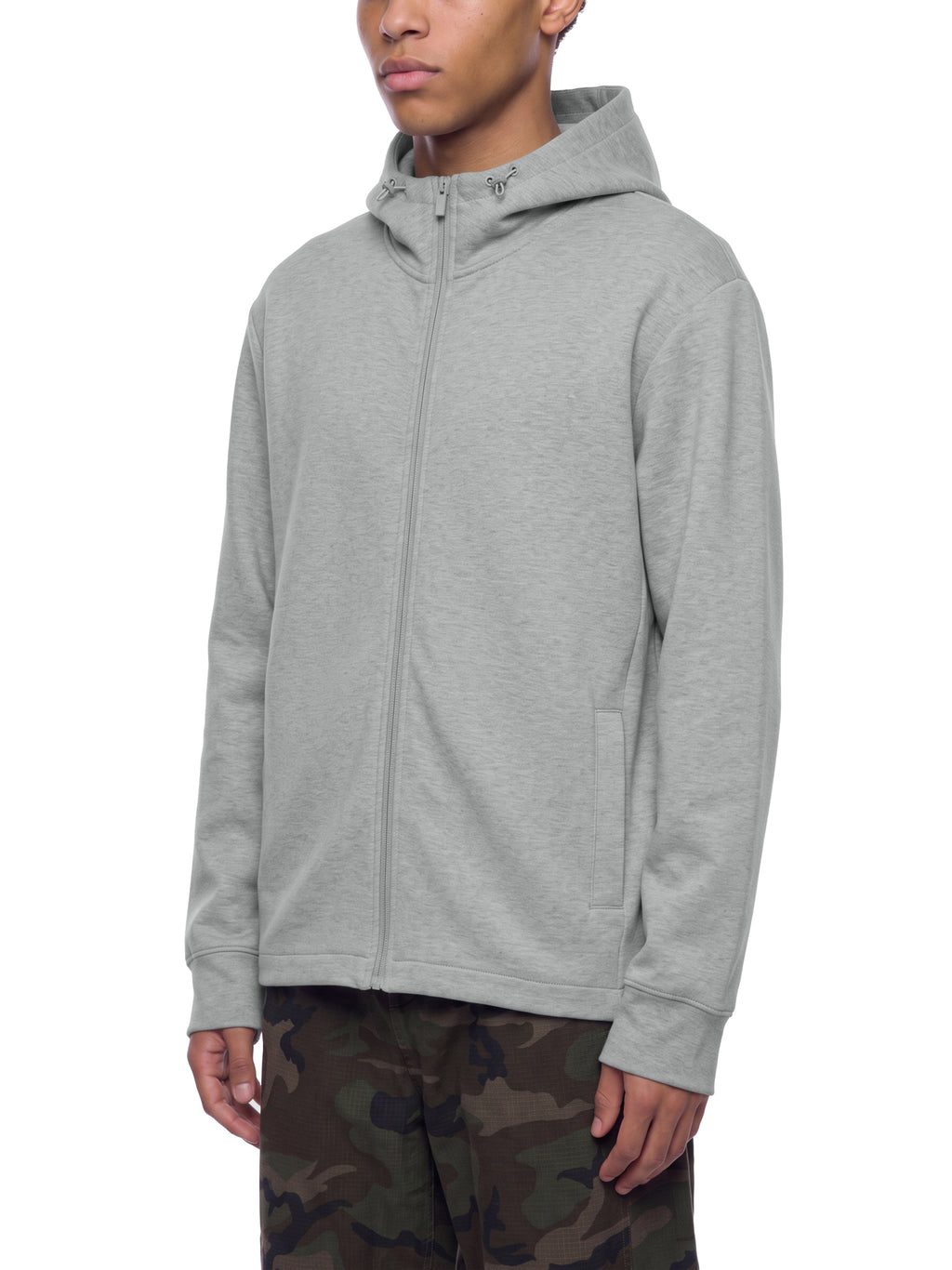 Unisex Regular Fit Full Zip "Tech"Hoodie