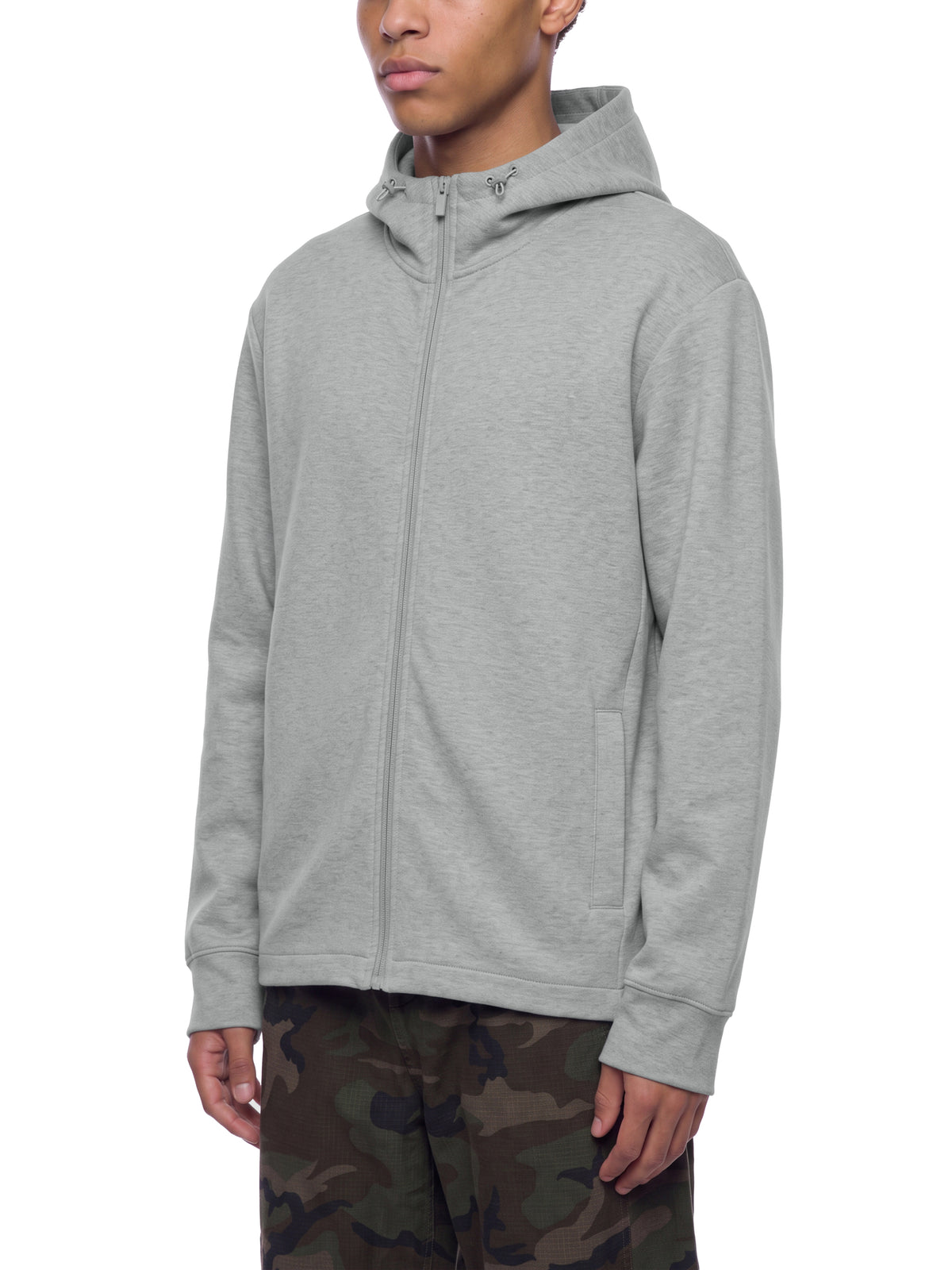 Unisex Regular Fit Full Zip "Tech"Hoodie
