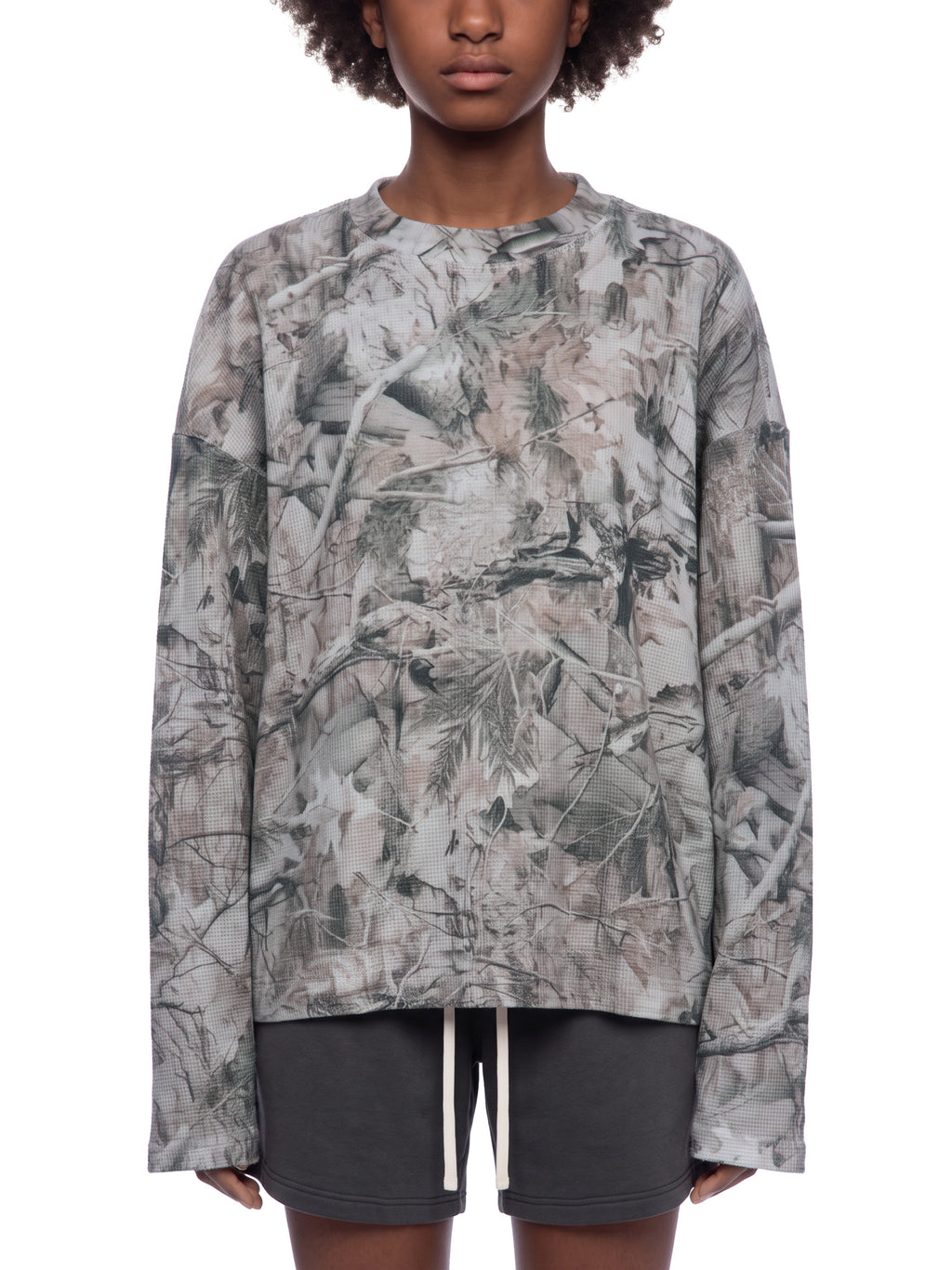 Unisex Tree Camo Waffle T-Shirt